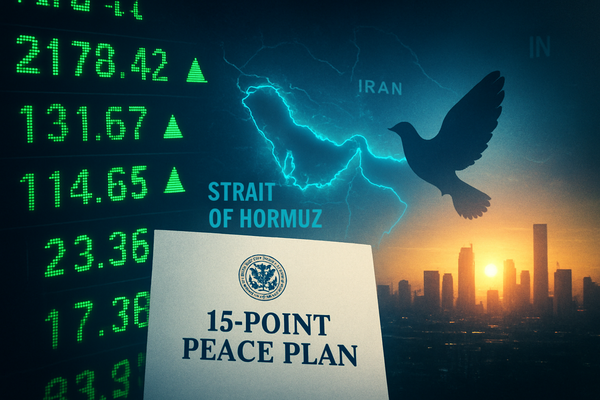 The 'Peace Dividend' Reborn: Markets Surge as U.S. Unveils 15-Point Plan to End Conflict with Iran