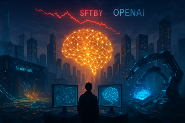 SoftBank Shares Retreat as Masayoshi Son’s $40 Billion OpenAI Gamble Strains Balance Sheet