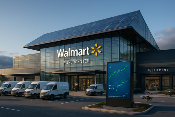 Walmart Anchors the Dow: Retail Giant Surges 2.17% as Investors Seek Shelter in Staples