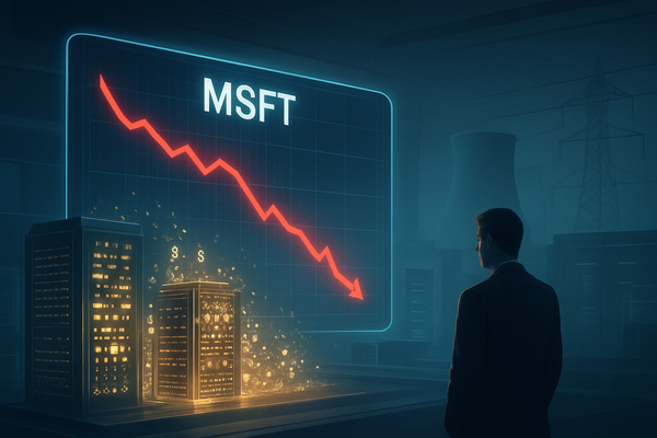 Microsoft Shares Slide as AI 'Bill' Comes Due: Can $140 Billion in Spending Justify the Returns?