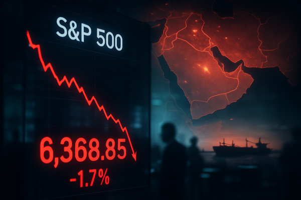 S&P 500 Tumbles to 7-Month Low as Middle East Conflict Intensifies