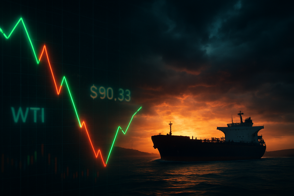 Oil Market Whiplash: Crude Rebounds to $90 After Massive 11% Crash