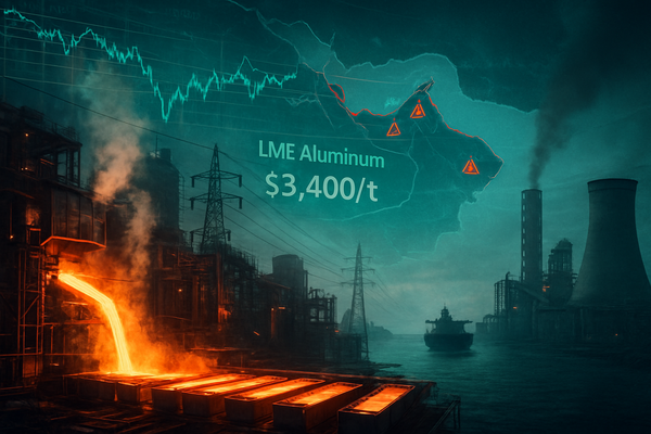 The "Solidified Electricity" Crisis: Iran Conflict and Energy Spikes Send Aluminum Markets into Turmoil
