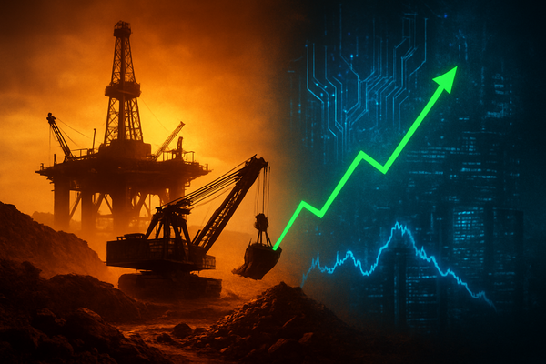 The Great 2026 Pivot: Tangible Assets Surge as Tech Giants Falter in Massive Sector Rotation