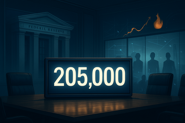 The Great Standoff: Jobless Claims Hit 205,000 as Fed’s "Hawkish Hold" Meets a Fragile Labor Market
