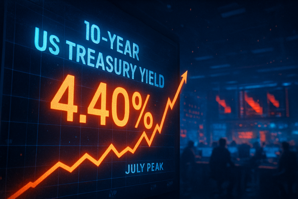 Bond Market Tremors: 10-Year Yield Hits 4.40%, Putting Growth Stocks on Edge