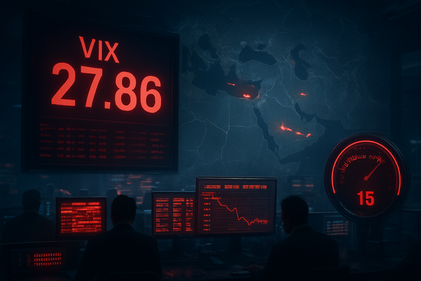 The VIX Spike: Volatility Index Surges to 27 as 'Risk-Off' Sentiment Grips Wall Street