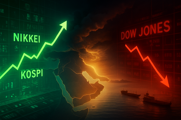 Global Market Schism: Asian Indices Surge on Iran 'Off-Ramp' Hopes While Dow Retreats Under Inflation Weight