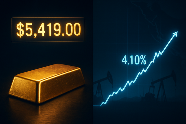 The Great Divergence: Why Record Gold Prices and 4.10% Yields Are Redefining Risk in 2026