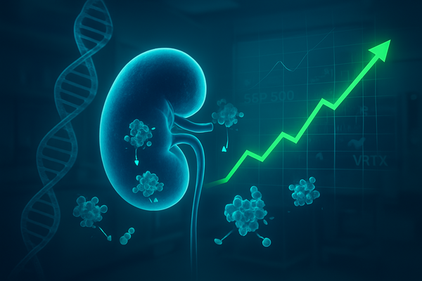 Vertex Pharmaceuticals Surges 8.3% as Renal Breakthrough Sparks Market Rally