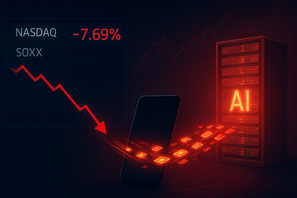 Qualcomm Slumps as Bank of America Issues "Underperform" Rating on Deepening Handset Woes