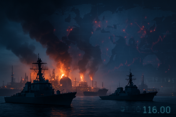 Global Energy Markets in Turmoil: Brent Crude Hits $116 as Conflict Cripples Gulf Infrastructure