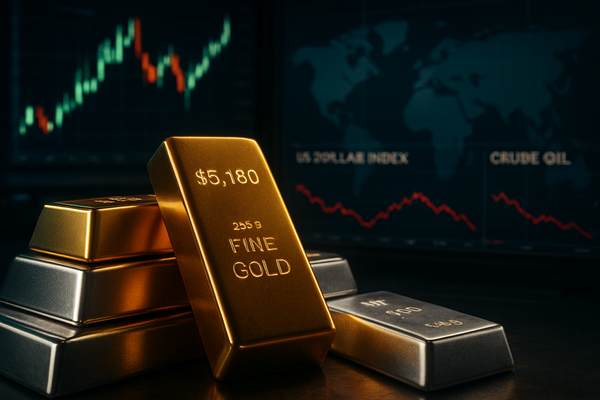 Trump’s “Very Complete” Signal on Iran Sends Gold to $5,180 and Silver to $89 in Historic Market Reversal