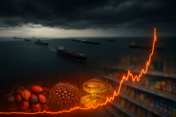 Global Food Security at Risk: Palm Oil Prices Skyrocket as Hormuz Blockade Paralyzes Markets