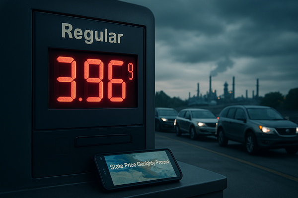 Pain at the Pump: U.S. Gas Prices Hit $3.96 Milestone as Middle East Conflict Strains Global Supply