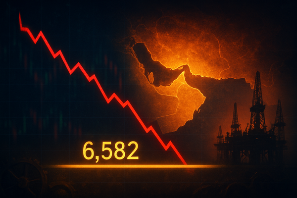 The 6,582 Line in the Sand: S&P 500 Teeters as Oil Shocks and Economic Cracks Deepen