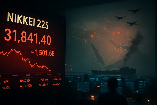 Global Markets Shudder as "Operation Epic Fury" Triggers 3% Nikkei Plunge and Regional Flight to Safety