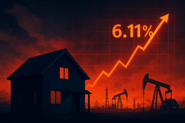 Mortgage Rates Surge to 6.11% as Middle East Tensions Ignite Bond Market Volatility