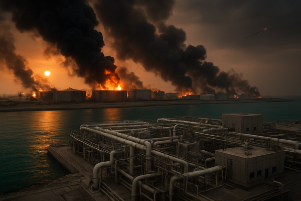 Infrastructure Under Fire: Middle East Conflict Targets Regional Desalination and Oil Assets