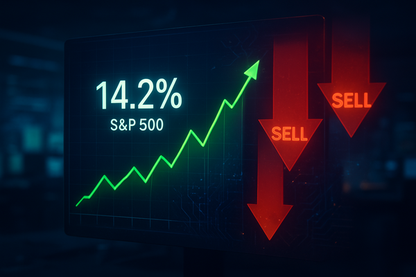 S&P 500 Hits 5th Straight Quarter of Double-Digit Growth Amid 'Beat and Sell' Trend