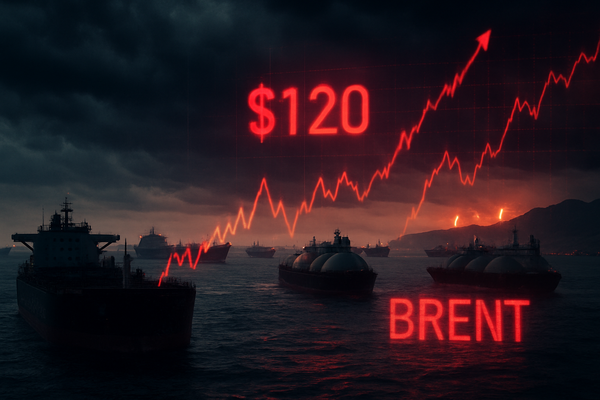 Global Energy Markets in Turmoil as Strait of Hormuz Closure Sends Oil Toward $120