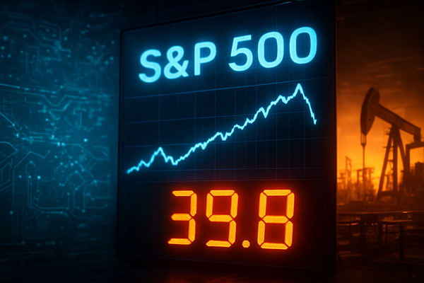 Valuation Alarm Bells Ring on Wall Street: Shiller CAPE Hits 39.8 as AI Enthusiasm Hits a Wall