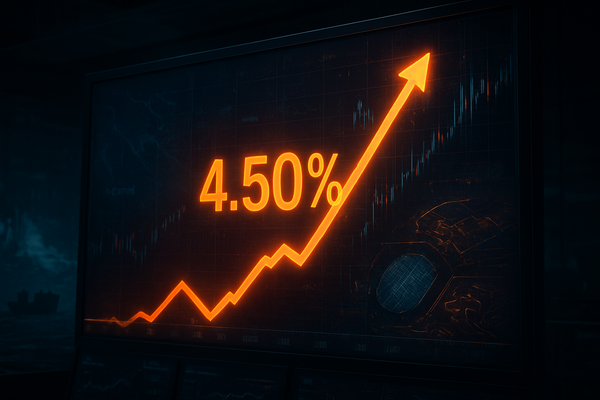 The 4.50% Threshold: US Treasury Yields Surge as Geopolitical Volatility Rattles Global Markets