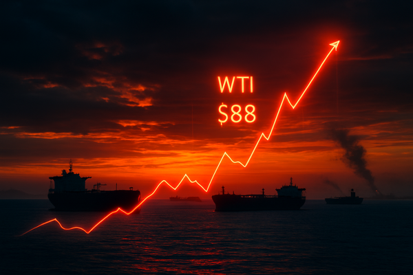 Global Energy Markets Shaken as WTI Crude Surges to $88 Amid Escalating Iran Conflict