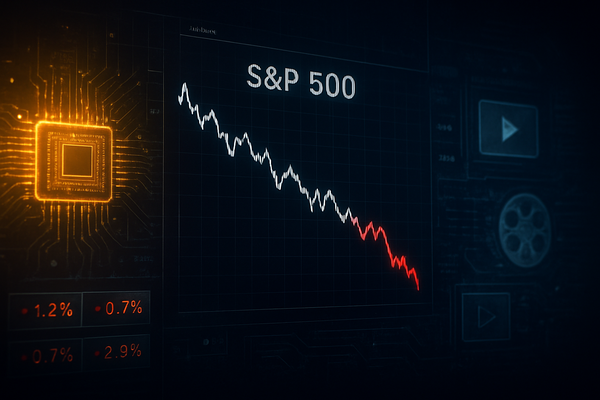 The AI Honeymoon Ends: S&P 500 Slides in February as Media Consolidation and Chip Volatility Signal a More Selective 2026