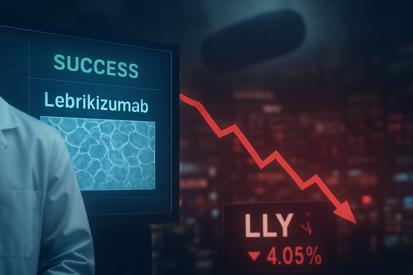 Eli Lilly Shares Slip Despite Positive Eczema Trial Results: Why the Market Reacted Coolly