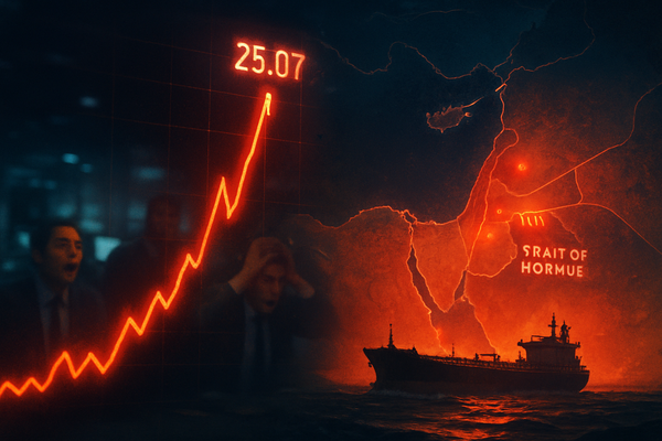 War Clouds Over the Strait: VIX Surges to 25.07 as Iran Conflict Ignites Global Energy Volatility