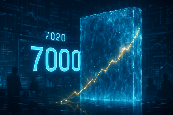 The 7,000 Struggle: Why the S&P 500 is Hitting a 'Gamma Wall' at the Edge of History