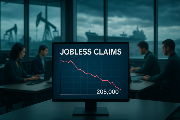 U.S. Jobless Claims Fall to 205,000 Signaling Robust Labor Market Resilience