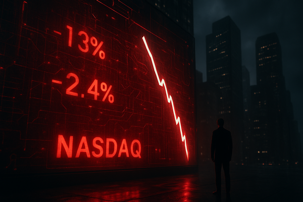 Wall Street’s Dark Friday: Nasdaq Sinks into Correction as Five-Week Rout Deepens
