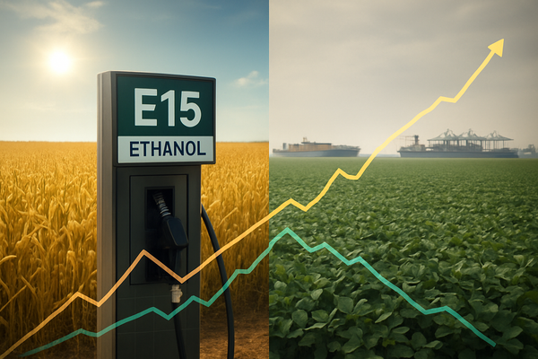 The Great Grain Divide: Energy Policy and Global Supply Chains Split Corn and Soy Markets