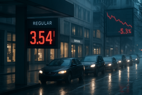 The Energy Tax: Consumer Discretionary Sector Plummets 5.3% as Gas Prices and War Fears Collide