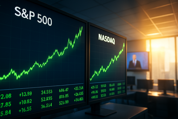 Wall Street Breathes Sigh of Relief: S&P 500 and Nasdaq Surge as Trump Signals Possible End to Iran Conflict