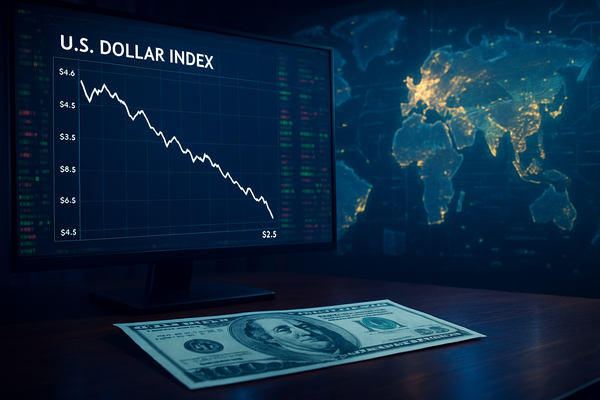 The Greenback's Retreat: US Dollar Hits Four-Year Lows as 'Sell America' Narrative Clashes with AI-Driven Growth