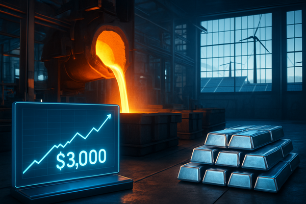 The Silver Squeeze: Aluminum Surges Past $3,000 as 2026 Supply Crunch Hits Global Markets