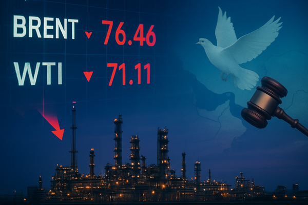 Energy Markets Pivot as Trump Signals De-escalation in Iran; Brent and WTI Plummet Below Key Support Levels