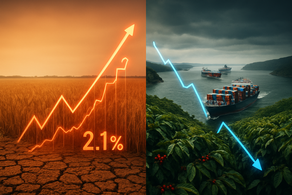 Global Food Prices Surge 2.1% as Geopolitical Volatility and Climate Risks Disrupt Agricultural Stability