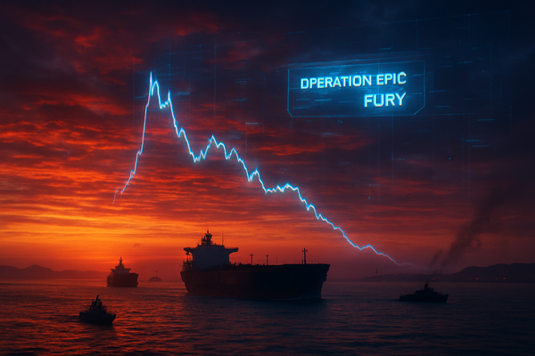 WTI Crude Drops Below $75 as De-escalation Reports Cool 'Operation Epic Fury' Rally