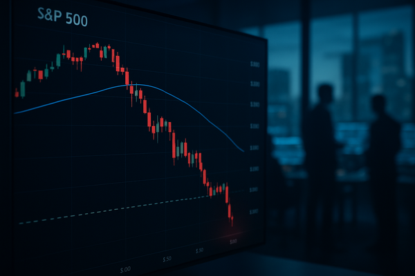 Cracks in the Bull Case: S&P 500 Breaches Key Support as Institutional Distribution Takes Hold