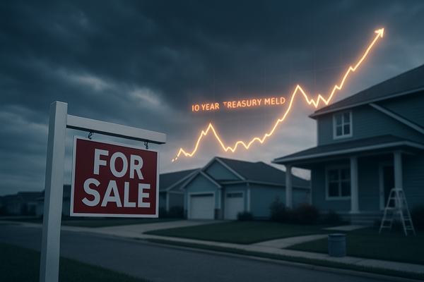 Housing Sector Slumps as Treasury Yields Surge, Casting Shadow Over Spring Buying Season