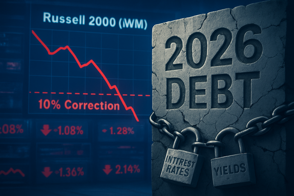Small-Cap Reversal: Russell 2000 Enters Correction After Brief Rally
