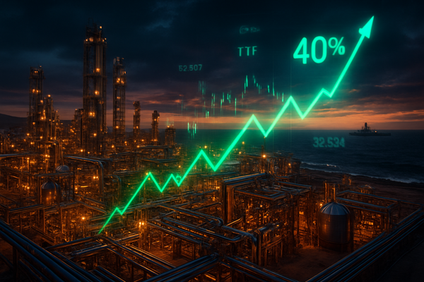 Global Energy Shock: European Gas Prices Skyrocket 40% as Qatar Suspends LNG Exports