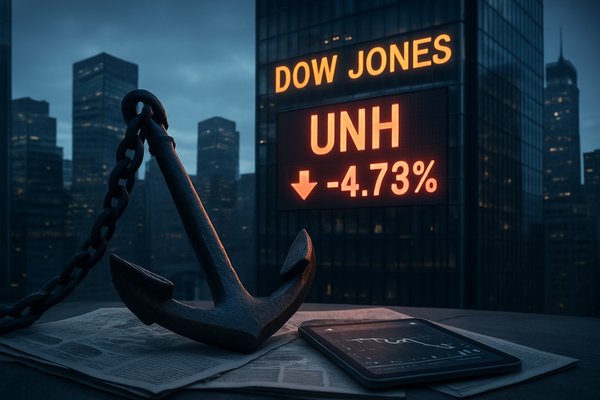 The Dow’s Anchor: How UnitedHealth’s ‘Great Reset’ is Dragging Down the Blue-Chip Average