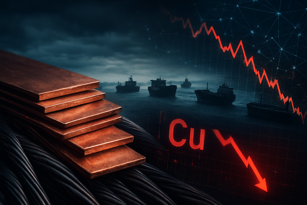 The Copper Cliff: 'Red Gold' Reverses as Geopolitical Shockwaves Hit the Strait of Hormuz