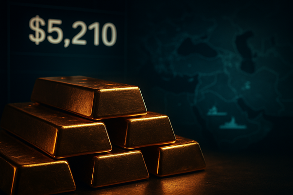 Gold Stabilizes at $5,210 as US-Iran Conflict Escalates and Fed Cut Hopes Diminish