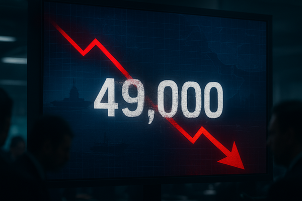 The 49,000 Fortress Crumbles: Dow Jones Plummets as Geopolitical Shockwaves Trigger March 5 Sell-Off